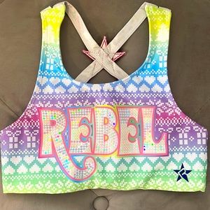 Rebelathletic sport bra youth Medium.